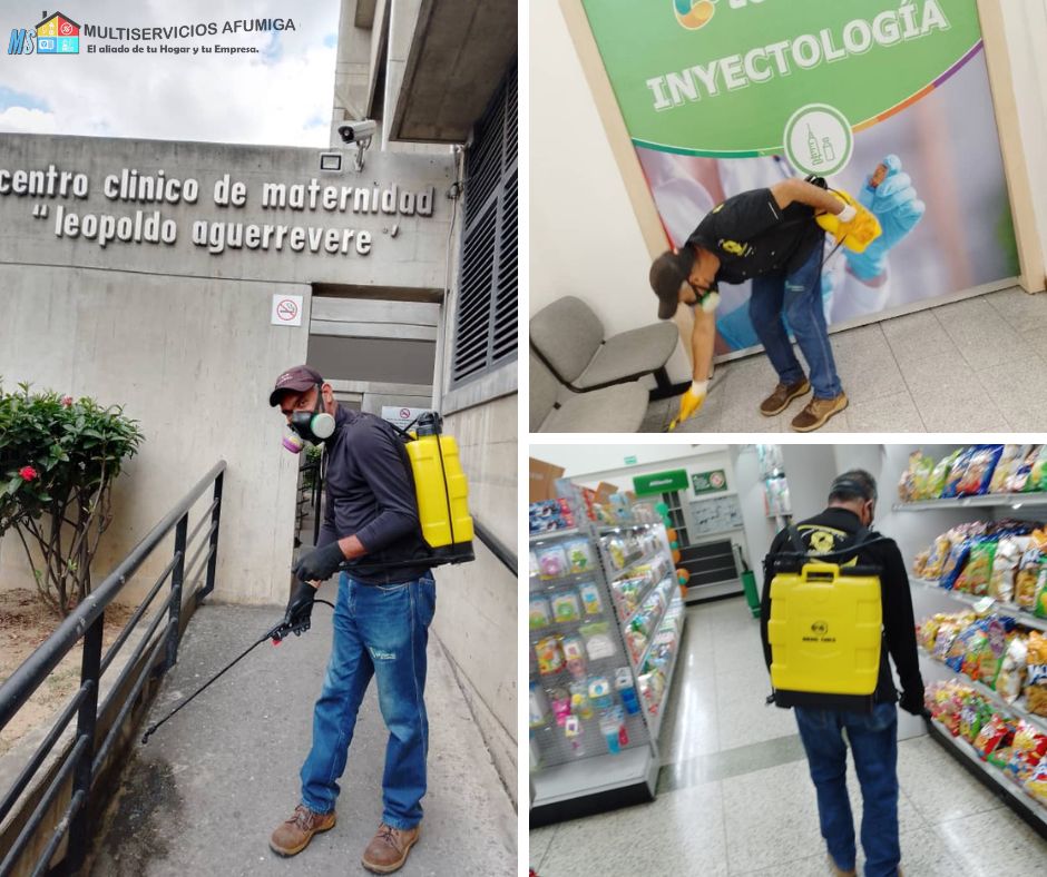 Fumigacion de clinicas farmacias